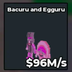 Candy Bacuru and Egguru 96 M s (Секретный персонаж) — Roblox, лот №222764