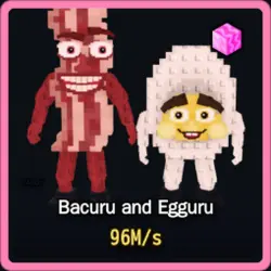 Candy Bacuru and Egguru 96M s (Секретный персонаж) — Roblox, лот №222765