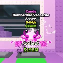 Candy Bombardiro Vaccariro 4 M s (Секретный персонаж) — Roblox, лот №222769