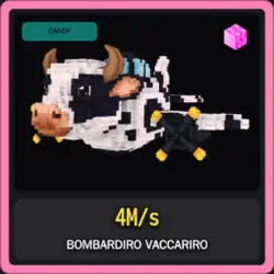 Candy Bombardiro Vaccariro 4M s (Секретный персонаж) — Roblox, лот №222770