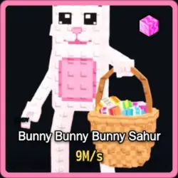Candy Bunny Bunny Bunny Sahur 9M s (Секретный персонаж) — Roblox, лот №222779
