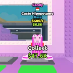 Candy Cacto Hipopotamo (INDONESIA TRAIT) (Редкий персонаж) — Roblox, лот №222790