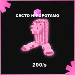 Candy Cacto Hipopotamo 200 s (Редкий персонаж) — Roblox, лот №222791