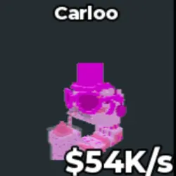 Candy Carloo 54 K s (Мифический персонаж) — Roblox, лот №222806