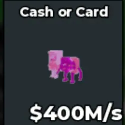 Candy Cash or Card 400M s tuya (Секретный персонаж) — Roblox, лот №222808