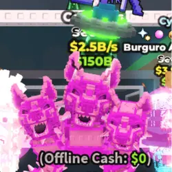 Candy Cerberus 2.5B S (UFO + Galactic + 1 YR Trait) (Секрет… — Roblox, лот №222811