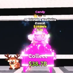 Candy Chicleteira Noelteira 255 M s (Секретный персонаж) — Roblox, лот №222820