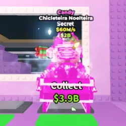 Candy Chicleteira Noelteira 60 M s (Секретный персонаж) — Roblox, лот №222821