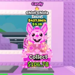 Candy Chicli Chicla 427.5 M s (FIRE TRAIT) (Секретный персо… — Roblox, лот №222837