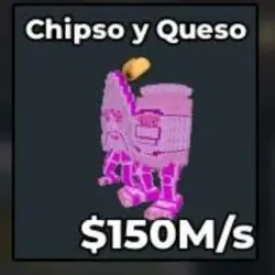 Candy Chipso and Queso 150m s (v6) (Секретный персонаж) — Roblox, лот №222850
