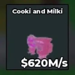 Candy Cooki And Milki 620M s reystr (Секретный персонаж) — Roblox, лот №222830