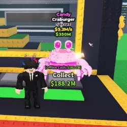 Candy Craburger with no mutations (Секретный персонаж) — Roblox, лот №222836