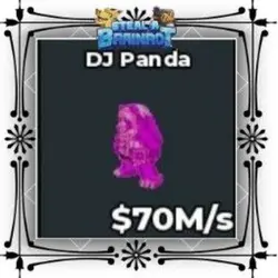 CANDY DJ PANDA 70M S (Секретный персонаж) — Roblox, лот №222843