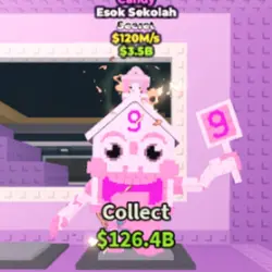 Candy Esok Sekolah 120 M s (Секретный персонаж) — Roblox, лот №222859