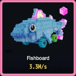 Candy Fishboard 3.3M s (Секретный персонаж) — Roblox, лот №222866