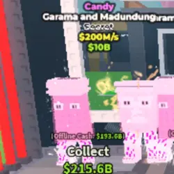 Candy Garama and Madundung 200 - 500M s (Секретный персонаж) — Roblox, лот №222878