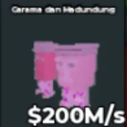Candy Garama and Madundung 200 m s (Секретный персонаж) — Roblox, лот №222879