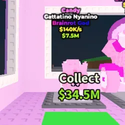 Candy Gattatino Nyanino (Brainrot God персонаж) — Roblox, лот №222889