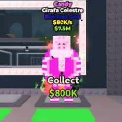Candy Girafa Celestre 80 K s (Brainrot God персонаж) — Roblox, лот №222892