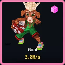 Candy Goat 3.8M s (Секретный персонаж) — Roblox, лот №222896