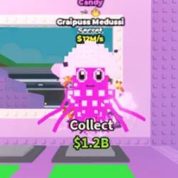 Candy Graipuss Medussi 12 M s (2 TRAITS) (Секретный персона… — Roblox, лот №222898