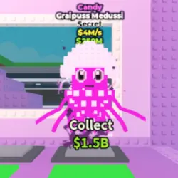 Candy Graipuss Medussi 4 M s (Секретный персонаж) — Roblox, лот №222899
