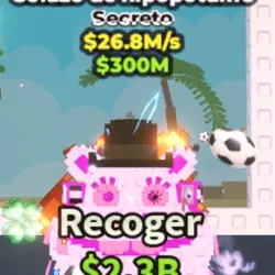 CANDY Hippo Golazo 26.5M s (Секретный персонаж) — Roblox, лот №222903