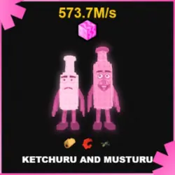 Candy Ketchuru and Musturu 573.7M s (Секретный персонаж) — Roblox, лот №222905