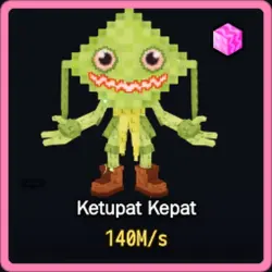 Candy Ketupat Kepat 140M s (Секретный персонаж) — Roblox, лот №222907