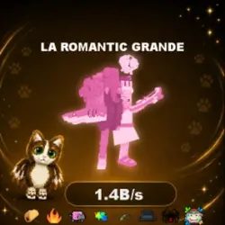Candy La Romantic Grande 1.4B s (Секретный персонаж) — Roblox, лот №222929