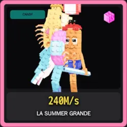 Candy La Summer Grande 240M s (Секретный персонаж) — Roblox, лот №222937