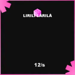 Candy Lirilì Larilà 12 s (Обычный персонаж) — Roblox, лот №222951