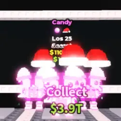 Candy Los 25 110 M s Trait Santa Hat (Секретный персонаж) — Roblox, лот №222954