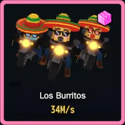 Candy Los Burritos 34M s (Секретный персонаж) — Roblox, лот №222968