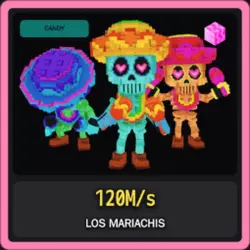 Candy Los Mariachis 120M s (Секретный персонаж) — Roblox, лот №222982