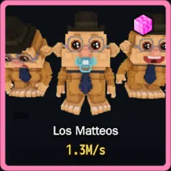 Candy Los Matteos 1.3M s (Секретный персонаж) — Roblox, лот №222984