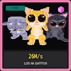 Candy Los Mi Gatitos 26M s (Секретный персонаж) — Roblox, лот №222985