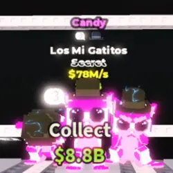 Candy Los Mi Gatitos 78 M s (Секретный персонаж) — Roblox, лот №222987