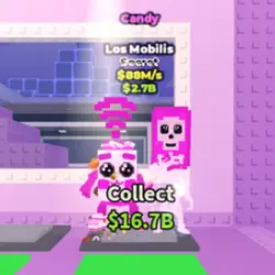 Candy Los Mobilis 88 M s (Секретный персонаж) — Roblox, лот №222988