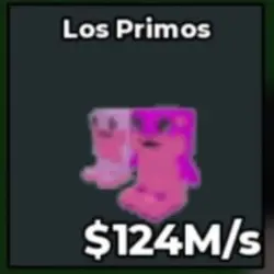 Candy Los Primos 124M s - RARE (Секретный персонаж) — Roblox, лот №222995