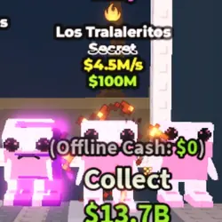 CANDY los tralaleritos $4.5M s index (Секретный персонаж) — Roblox, лот №223003