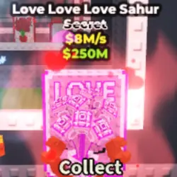 Candy Love Love Love Sahur 8M s (Секретный персонаж) — Roblox, лот №223009