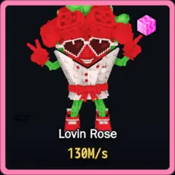 Candy Lovin Rose 130M s (Секретный персонаж) — Roblox, лот №223010