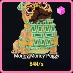 Candy Money Money Puggy 84M s (Секретный персонаж) — Roblox, лот №223038