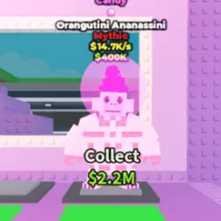 Candy Orangutini Ananassini 14.7 K s (1 TRAIT) (Мифический … — Roblox, лот №223021