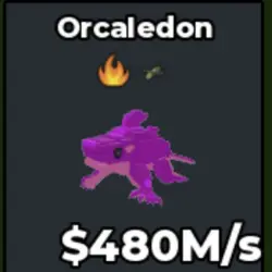 Candy Orcaledon 480 M s - Quick (Секретный персонаж) — Roblox, лот №223027