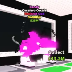 Candy Orcalero Orcala 400 K s (Brainrot God персонаж) — Roblox, лот №223037