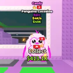 Candy Penguino Cocosino 4 K s (2 Traits) (Turkey Trait) (Эп… — Roblox, лот №223041