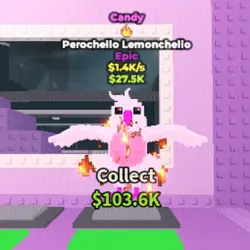 Candy Perochello Lemonchello 1.4 K s (NO TACO TRAIT) (Эпиче… — Roblox, лот №223042