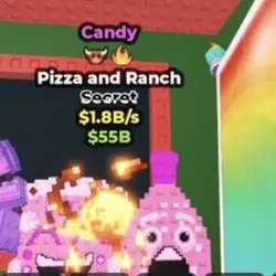 Candy pizza and ranch (Секретный персонаж) — Roblox, лот №223047